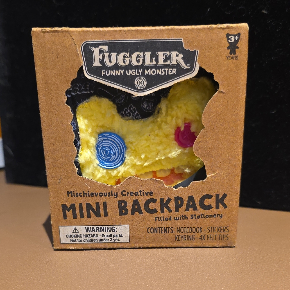 Fuggler Yellow Mini Backpack for Kids
